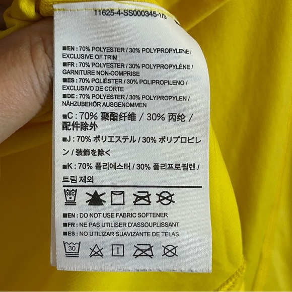 Arc'teryx Yellow Fitted Long Sleeve T-Shirt Size Large - Picture 9 of 11